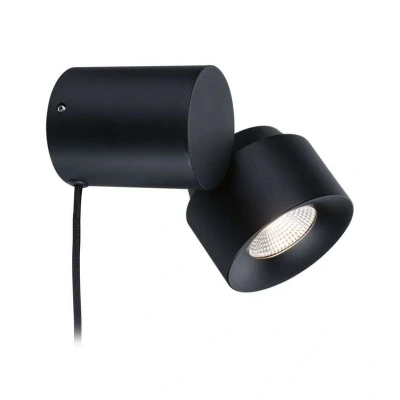 Abbildung von Paulmann 79781 LED Tischleuchte Smart Home Zigbee Puric Pane incl. 1x3 Watt dimmbar Tischlampe Schwarz Metall, Kunststoff 2700 K