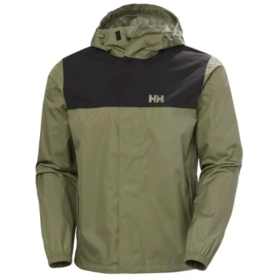 Abbildung von Helly Hansen Mens Vancouver Rain Jacket, Green, XL