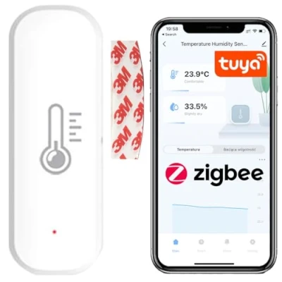 Abbildung von Sone Smart One Zigbee Tuya Temperatur und Feuchtigkeitssensor