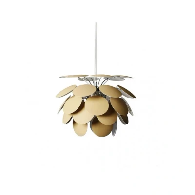 Abbildung von MARSET Discocó Pendellampe Ø 68 cm beige matt