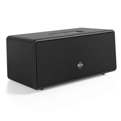 Abbildung von Audio Pro Drumfire D2 Ultra Kräftiger Multiroom Lautsprecher mit Bluetooth &amp; WiFi Stereo Speaker AirPlay 2, Chromecast, Spotify Kabellos Schwarz