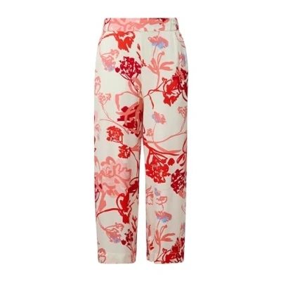 Abbildung von s.Oliver Black Label Regular Stoffhose, Damen, Größe: 38, Ecru