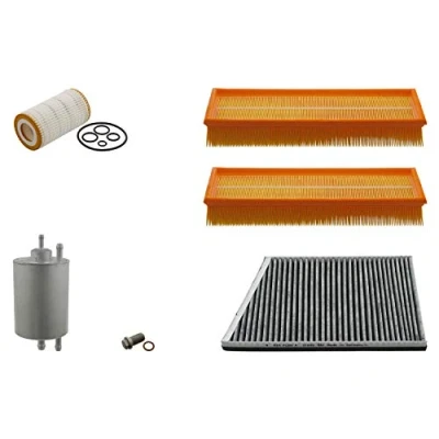 Abbildung von FEBI BILSTEIN 38730 Teilesatz, Inspektion MERCEDES BENZ: C Klasse Limousine, CLK Coupe, T modell