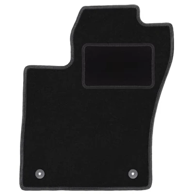 Abbildung von Wielganizator Automatte Passend für FIAT Tipo II Limousine 2015 Velours Autozubehör Auto Fußmatten Fußmatte 1 teilig schwarz