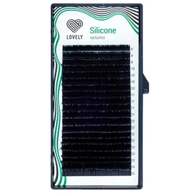 Abbildung von Lovely Einzelwimpern für Wimpernverlängerung C , D und L Curl 16 Reihen 0,07mm