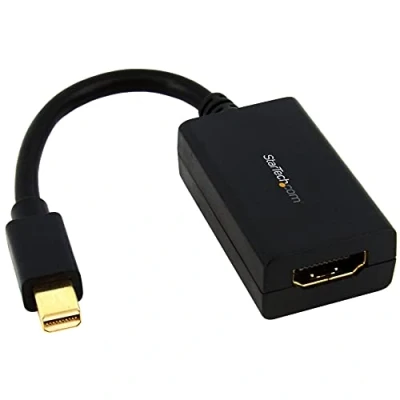 Abbildung von StarTech.com mini DisplayPort auf HDMI Adapter mit bis zu 1920x1080 mDP (Stecker/Buchse) DP Konverter (MDP2HDMI)