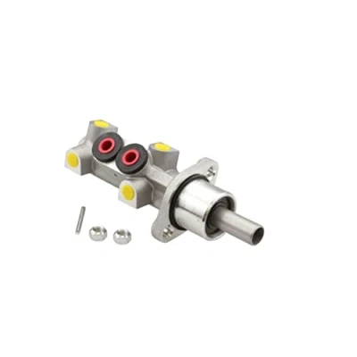 Abbildung von HELLA 8AM 355 504 251 Hauptbremszylinder 25,4 Grauguss M10 x 1 (x4) VOLKSWAGEN: Transporter 4 Bus, Kastenwagen