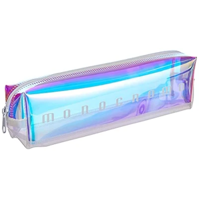 Abbildung von Pigna 0230932 Federmäppchen, transparent, schillernd, 20 x 5 cm