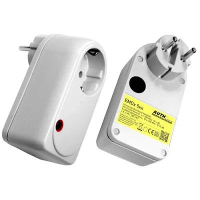 Abbildung von AUTH Netzfilter Universal Breitband Spezial, Zwischenstecker (6 A, 10 kHz 200 MHz, lichtgrau)