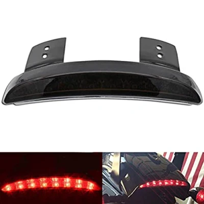 Abbildung von NATGIC 1 STÜCKE Motorrad Bremslicht Rücklicht Hinterer Kotflügel Umrüstung Zubehör für H*arley Spor*tster XL 883N 1200N XL1200V XL1200X Rauchlinse