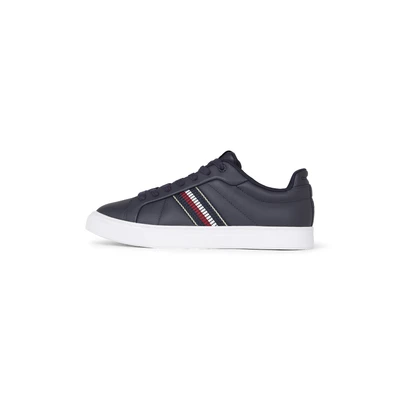Abbildung von Tommy Hilfiger ICON Court Stripes Sneaker low, Damen, Größe: 35, Space blue Schuhe
