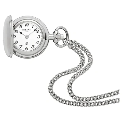 Abbildung von Regent Kettenuhr P764 32787749, (Set, 2 tlg., mit dazu passender Kette), Quarzuhr, Damenuhr, Acrylglas