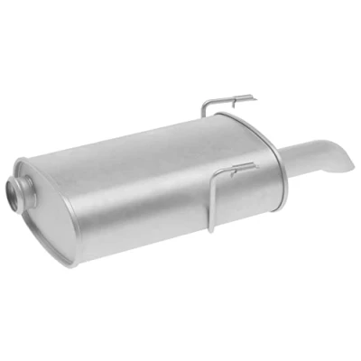 Abbildung von HELLA 8LD 366 032 631 Endschalldämpfer hinten mit Anbauteilen PEUGEOT: 406 Kombi