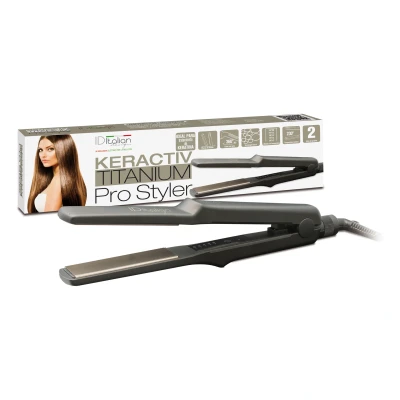 Abbildung von Italian Design Electrical Items HAIR Straightener Keraktiv Prostyler Styling, Damen, Größe: One Size, Black