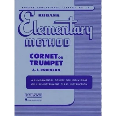 Abbildung von Rubank Elementary Method: Cornet or Trumpet (Rubank Educational Library, Band 18)