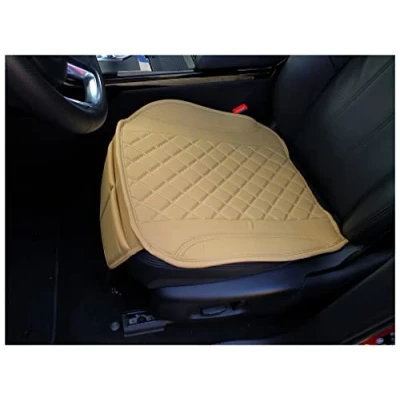 Abbildung von BREMER SITZBEZÜGE Sitzauflage Kunstleder Textilleder kompatibel mit FIAT Ducato Typ 250 Sitzkissen in Beige OT405