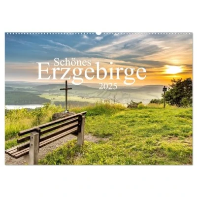 Abbildung von Schönes Erzgebirge (Wandkalender 2025 DIN A2 quer), CALVENDO Monatskalender