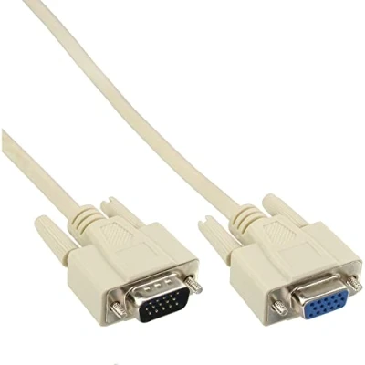 Abbildung von InLine 17737 VGA Verlängerung, 15pol HD Stecker / Buchse, 1m