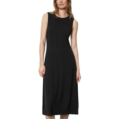 Abbildung von Marc O&#039;Polo Loose AUS Ottoman Jerseykleid, Damen, Größe: Large, Multi black