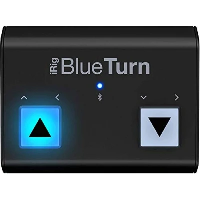 Abbildung von IK Multimedia iRig BlueTurn, Schwarz/Weiß