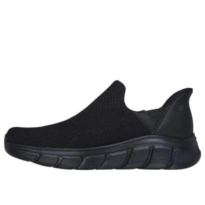 Abbildung von Skechers Herren Sneakers, Textil schwarz, 44 EU