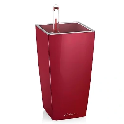 Abbildung von LECHUZA MINI CUBI scarlet rot hochglanz 18121