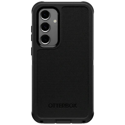 Abbildung von OtterBox Defender Hülle für Samsung Galaxy S24 FE, stoßfest, sturzsicher, Ultra robust, schützende Hülle, 7X getestet nach Militärstandard, Schwarz