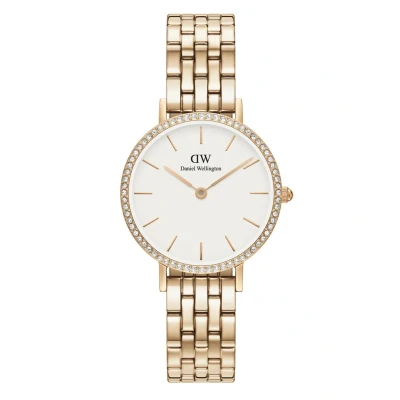 Abbildung von Daniel Wellington Petite Lumine Bezel 5LINK Uhr Rose goldcoloured, Größe: 28, gold coloured