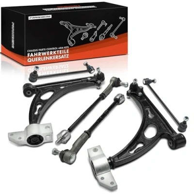 Abbildung von Frankberg 10x Querlenker Satz Vorne Kompatibel mit Golf Plus 5M1 521 All Motoren 2004 2013 A3 8P1 2003 2012 Leon 1P1 2005 Replace# 1K0407151AC