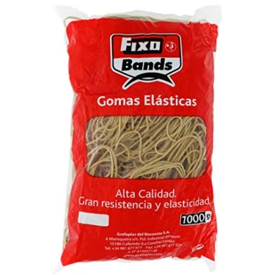 Abbildung von Fixo 47840 Gummizugbeutel, 100 g, mehrfarbig, 2 mm x 20 cm