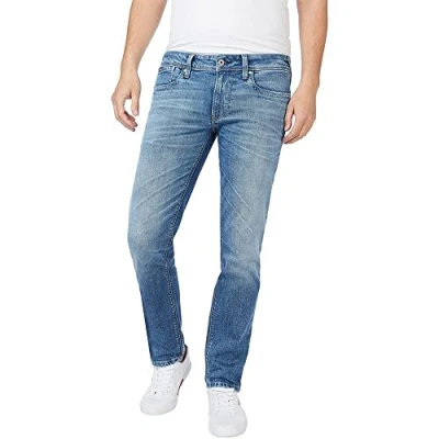 Abbildung von Pepe Jeans Herren Pants Hatch, Blau (Denim gu7), 30W / 34L
