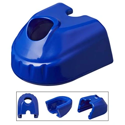Abbildung von ProPlus 341079V02 Soft Dock Auffahrschutz für AL KO Kupplung blau 85x74x110mm AHK Pkw mit Loch Steckschloß