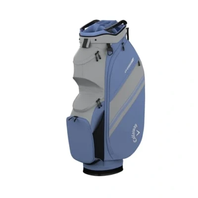 Abbildung von Callaway Golf Chase Cart Bag 2025, Silber/Hortensie