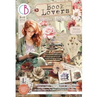 Abbildung von Ciao Bella Book Lovers A4 Junk Journal Ephemera (32pcs) (CBB005)