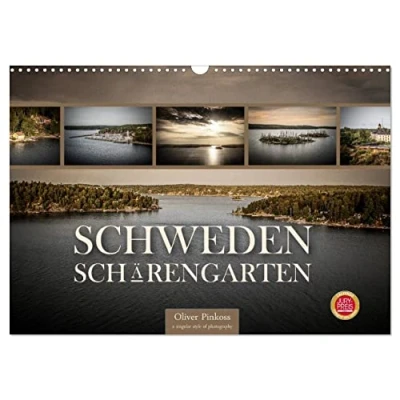 Abbildung von Schweden Schärengarten (Wandkalender 2025 DIN A3 quer), CALVENDO Monatskalender