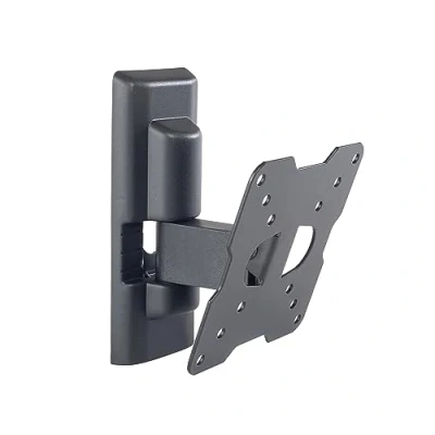 Abbildung von Meliconi FLATSTYLE FTR100, Neigbare TV Wandhalterung, Flachbildschirmhalterung von 14&quot; bis 25&quot;, VESA Halterung 50 75 100, Tragfähigkeit: 20 Kg, Made in Italy, Schwarz