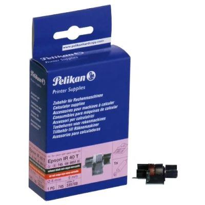 Abbildung von Pelikan Farbrolle Gr. 745 schwarz/rot
