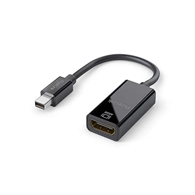 Abbildung von PureLink Mini DisplayPort auf HDMI Adapter, 4K Ultra HD 60Hz, 18GB/s Bandbreite, vergoldete Steckkontakte, 0,15m, schwarz