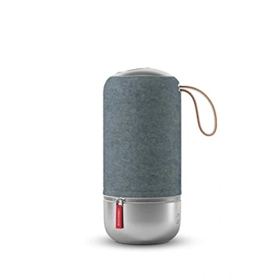 Abbildung von Libratone ZIPP MINI Copenhagen Edition Wireless Lautsprecher (360 Sound, Wlan, Bluetooth, MultiRoom, Airplay 2, Spotify Connect, 10 Std. Akku) steel blue