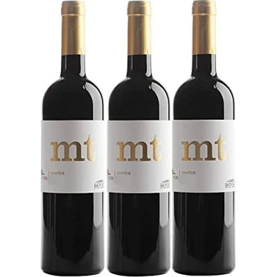 Abbildung von Thomas Hensel Höhenflug Merlot Rotwein Wein trocken Pfalz Deutschland (3 Flaschen)