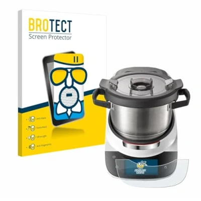 Abbildung von BROTECT Entspiegelungs Schutzglas für Bosch Cookit Schutz Folie Panzerfolie Glas Matt [Extrem Kratzfest 9H, Anti Reflex, Fingerprint]