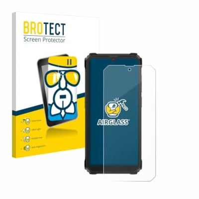 Abbildung von BROTECT Schutzglas für Blackview BV6200 Plus Schutzfolie Panzer Folie Glas [Extrem Kratzfest 9H, Anti Fingerprint, Ultra Transparent]