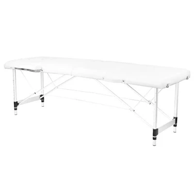 Abbildung von Klapp Massageliege alu komfort 2 teilig white