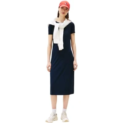 Abbildung von Tommy Jeans Blusenkleid, Damen, Größe: Small, Dark night navy