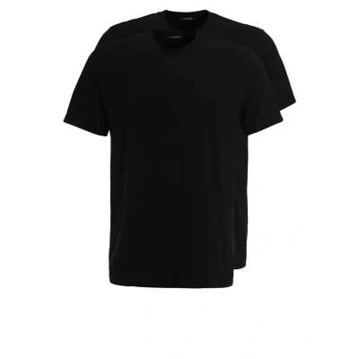 Abbildung von Schiesser American 2PACK Unterhemd/shirt, Herren, Größe: Small, black