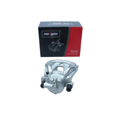 Abbildung von MAXGEAR 82 1063 Bremssattel Stahl Vorderachse links, vor der Achse ALFA ROMEO: Giulietta Schrägheck, FIAT: Doblo II Kombi, 500L