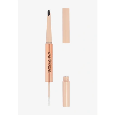 Abbildung von Makeup Revolution Fluffy BROW Filter DUO Augenbrauenfarbe, Größe: 0.12 g, Ash brown