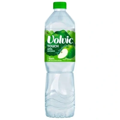 Abbildung von Volvic Touch Apfel Aromatisiertes Wasser, 12er Pack (12 x 1.5 l) EINWEG