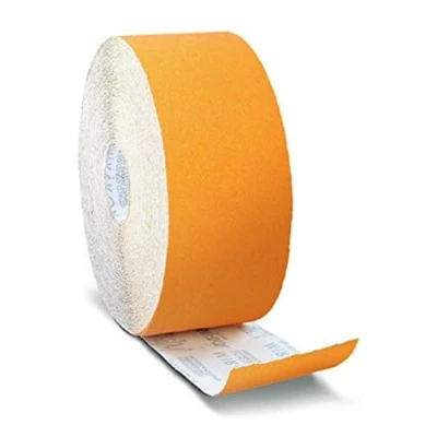 Abbildung von Mirka Gold Universal Schleifpapier Schleifrolle 115mm x 50m / Korn P320 Zum Schleifen von Gips, Spachtel, Spanplatten, Holz, Lack
