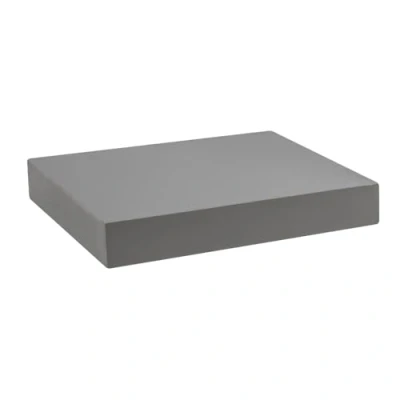 Abbildung von Velano Regalbrett, Wandregal, Regalboden, Schweberegal, Hängeregal, Regalsysteme 1 Stück, 23.5x23.5 cm, Grau Regale für Küche, Badezimmer, Wohnzimmer, Schlafzimmer FS
